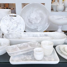 Cargar imagen en el visor de la galería, Everyday - Bowl con Base Mediano Remolino Blanco