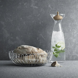 Alfredo - Jarra- Roble, Vidrio Transparente