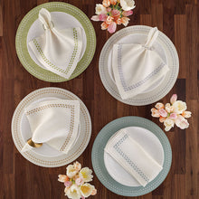 Cargar imagen en el visor de la galería, Pearls - Individual Blanco Bluebell (Juego de 4)
