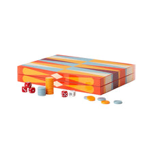 Cargar imagen en el visor de la galería, Lacado - Juego de Backgammon Rojo