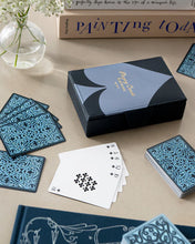 Cargar imagen en el visor de la galería, Revella - Juego de Cartas con Estuche Doble Azul Oscuro/ Azul Claro