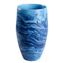 Cargar imagen en el visor de la galería, Classical - Florero Grande Remolino Azul