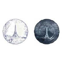 Cargar imagen en el visor de la galería, Tout Paris x La Tour Eiffel - Plato de Pan y Mantequilla Surtido (Set de 2)