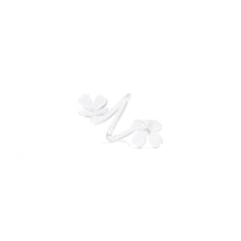 Cargar imagen en el visor de la galería, Botanica - Servilleteros de Vidrio Flor Transparente (Juego de 4)