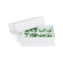 Cargar imagen en el visor de la galería, Botanica - Servilleteros de Vidrio Flor Verde (Juego de 4)