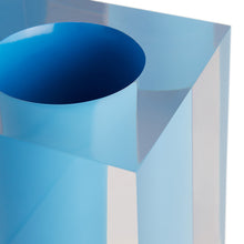 Cargar imagen en el visor de la galería, Bel Air - Florero de tubo de Ensayo Azul