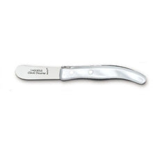 Cargar imagen en el visor de la galería, Berlingot - Cuchillo Pequeño Para Mantequilla - Mango Blanco (Juego de 3)