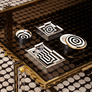 Arte Óptico - Bandeja Rectangular