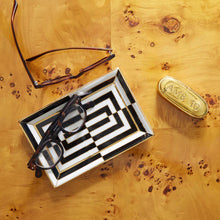 Cargar imagen en el visor de la galería, Arte Óptico - Bandeja Rectangular