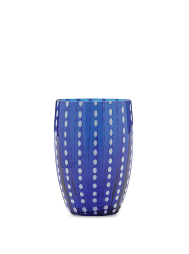 Perle-Vaso Alto Azul (Juego de 2)