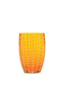 Perle-Vaso Alto Naranja (Juego de 2)