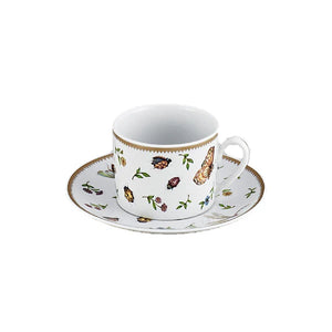 Primavera - Taza de Café/Plato (Juego de 4)