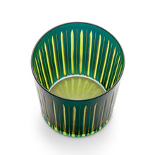 Cargar imagen en el visor de la galería, Prism - Vasos Cortos para Whiskey Tipo DOF Verde (Juego de 4)