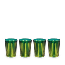 Cargar imagen en el visor de la galería, Prism - Vasos Altos Color Verde (Juego de 4)