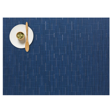 Cargar imagen en el visor de la galería, Bamboo - Individuales Rectangulares Azul Lapis (Juego de 4)