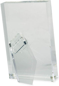 Lucite - Marco Acrilico Transparente de 5"
