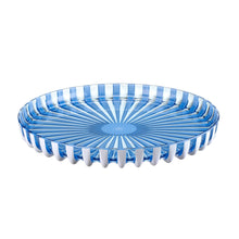 Cargar imagen en el visor de la galería, Pin Up - Bandeja Redonda Azul Mediterráneo