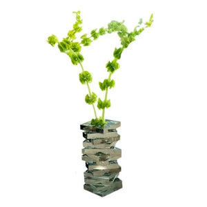 Twist - Florero en Cristal Smoke