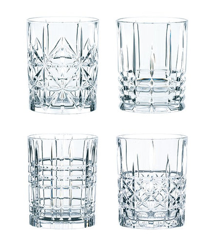 Highland - Vasos Cortos Mixtos (Set de 4)