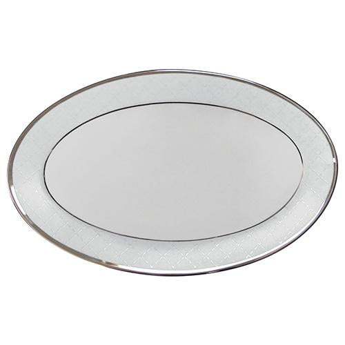 Ethereal White - Bandeja Oval 31 cm