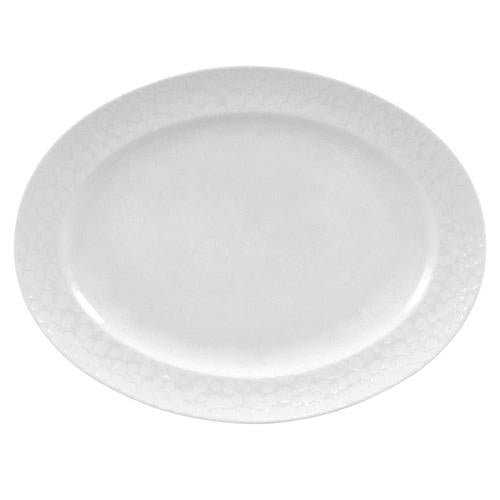 Stravaganza White - Bandeja Oval Olympus 29 cm