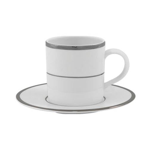 Ethereal White - Taza de Café/Plato