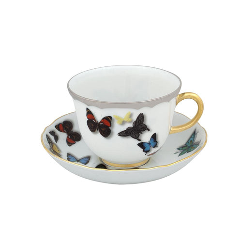 Butterfly Parade - Taza de Té/Plato
