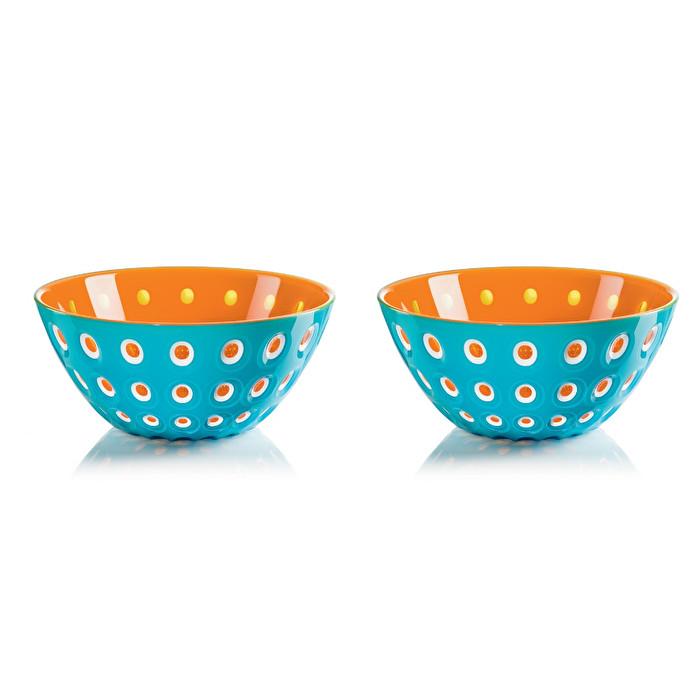 Le Murrine - Bowl Azul/Naranja (Set de 2)