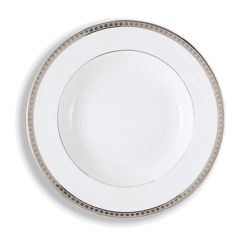 Athena Platinum - Plato de Sopa con Borde 22,5 cm.