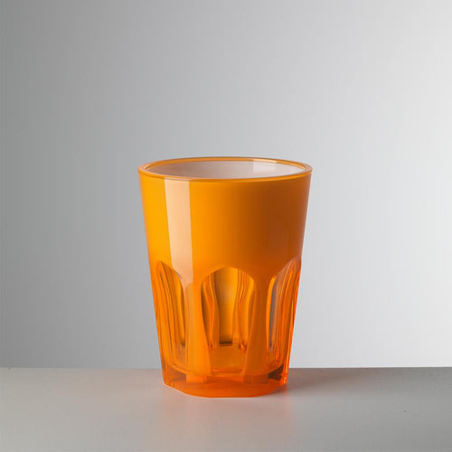 Vaso Corto Double Face - Anaranjado