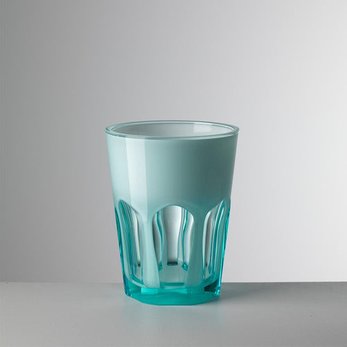 Vaso Corto Double Face - Turquesa