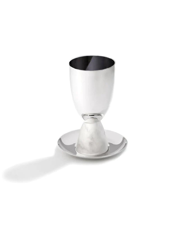 Coluna- Copa Kiddush Carrara Silver