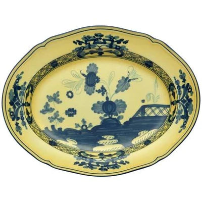 Oriente Italiano Citrino - Bandeja Oval Plana M