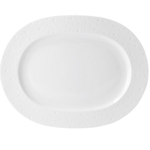 Ecume Blanc - Bandeja Oval 30 cm.