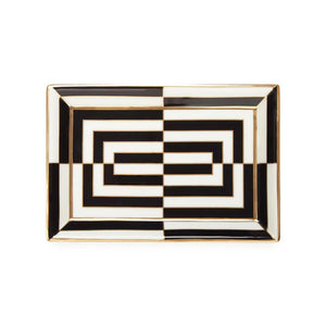 Bandeja Op Art Rectangulat