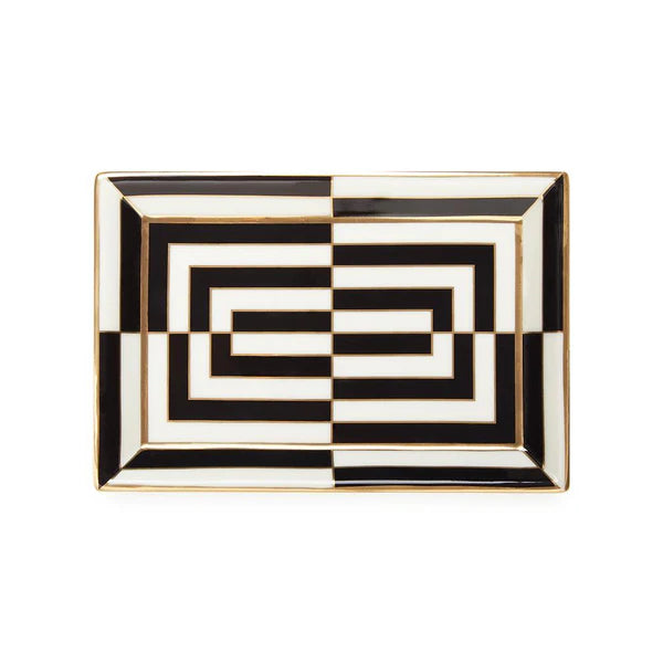 Bandeja Op Art Rectangulat