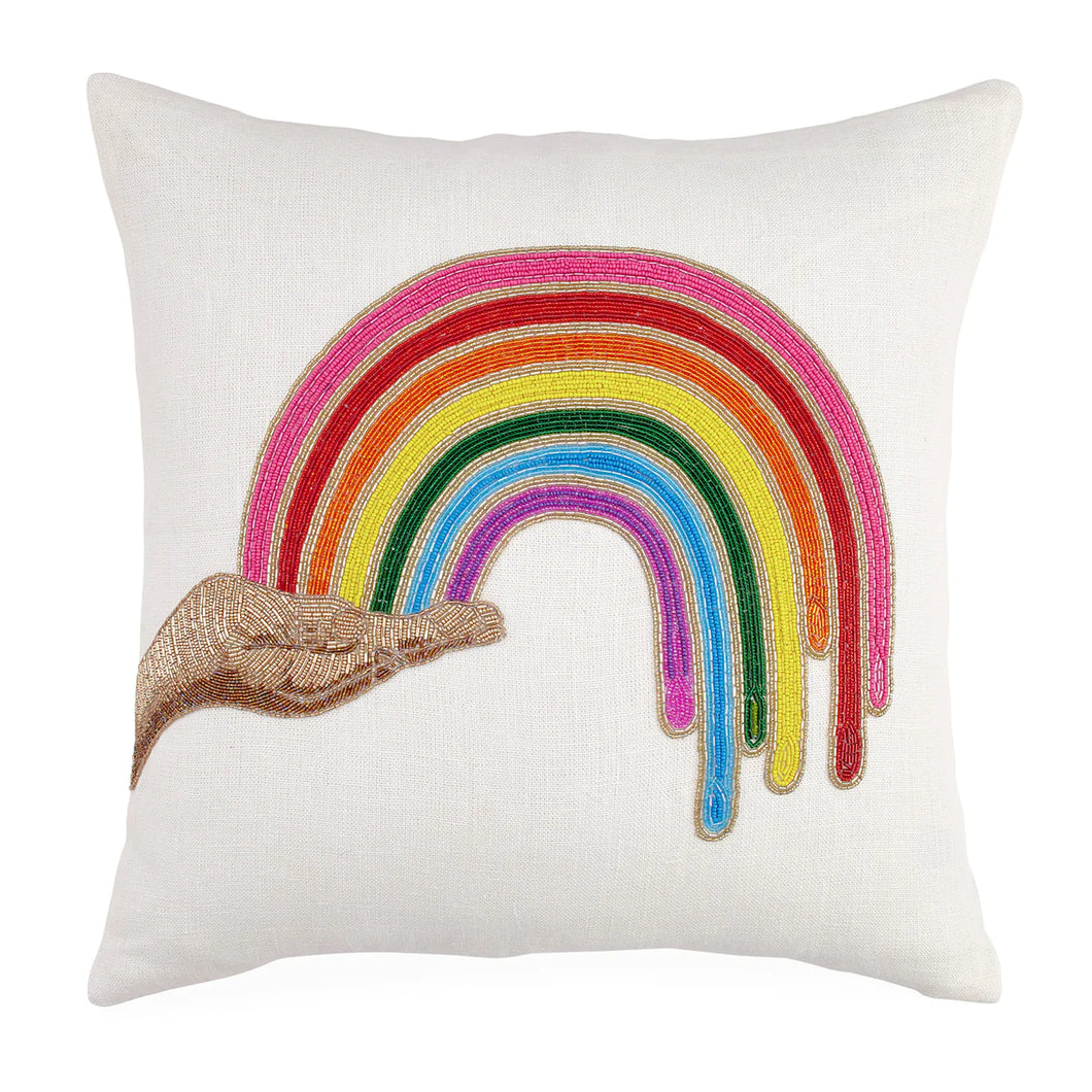 Cojin con Cuentas de Arcoiris