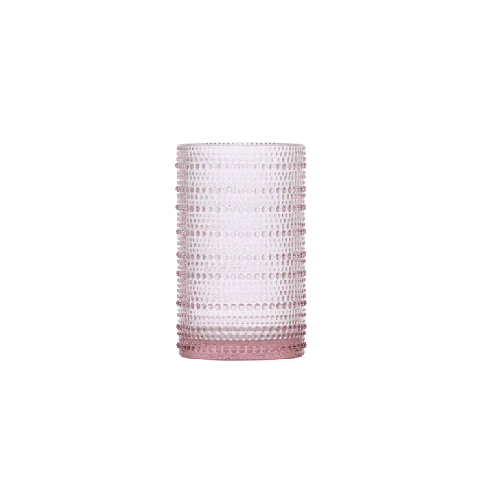 Jupiter-Vasos Alto color Rosado set de 6