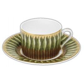 Deshoulières - Taza de Té/Plato Extra Jardins de Florence